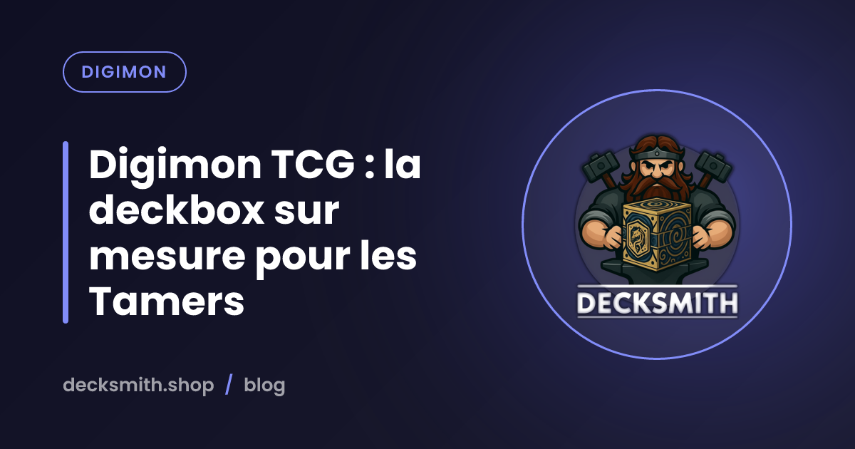 Digimon TCG : la deckbox sur mesure pour les Tamers
