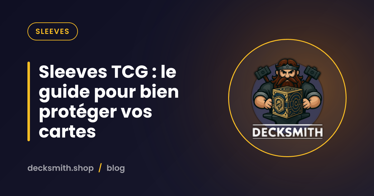 Sleeves TCG : le guide pour bien protéger vos cartes