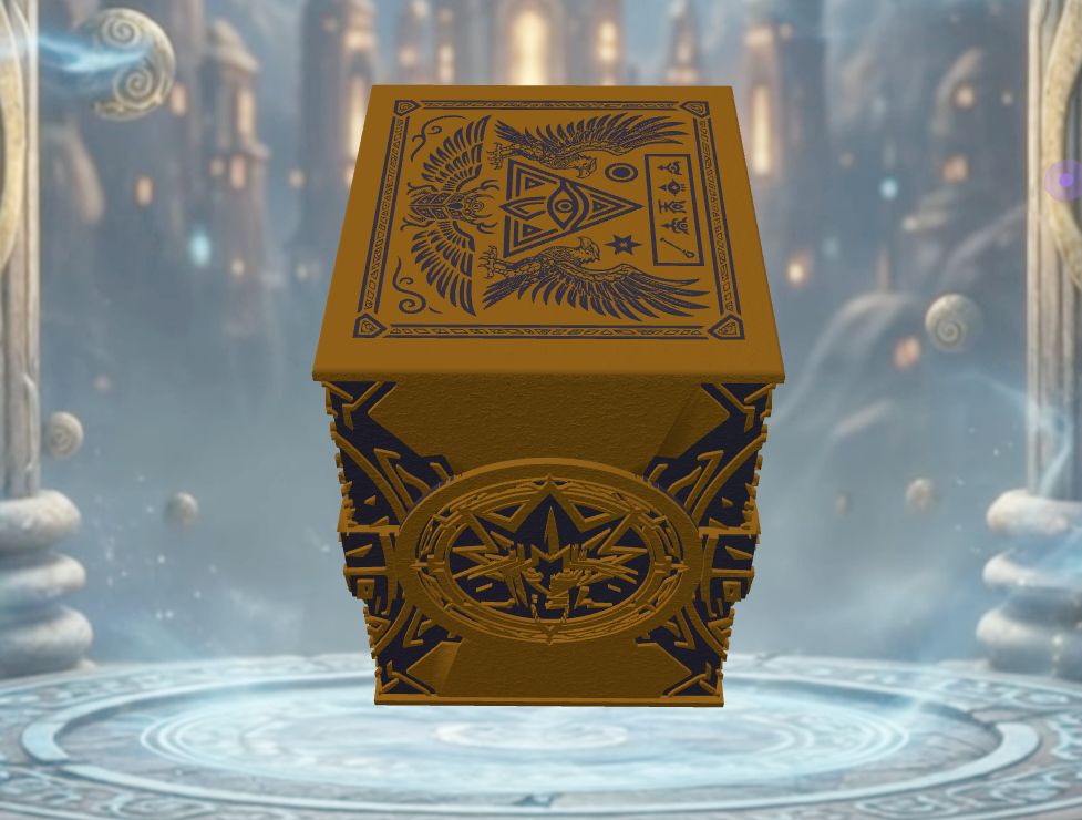 Deckbox Eye of Eternity - Vue 2 - Accessoire TCG artisanal