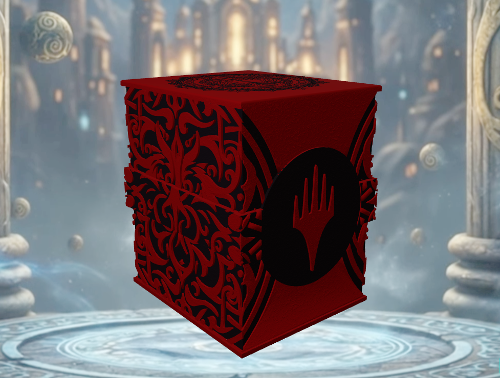 Deckbox MTG Deck Box - Vue 3 - Accessoire TCG artisanal